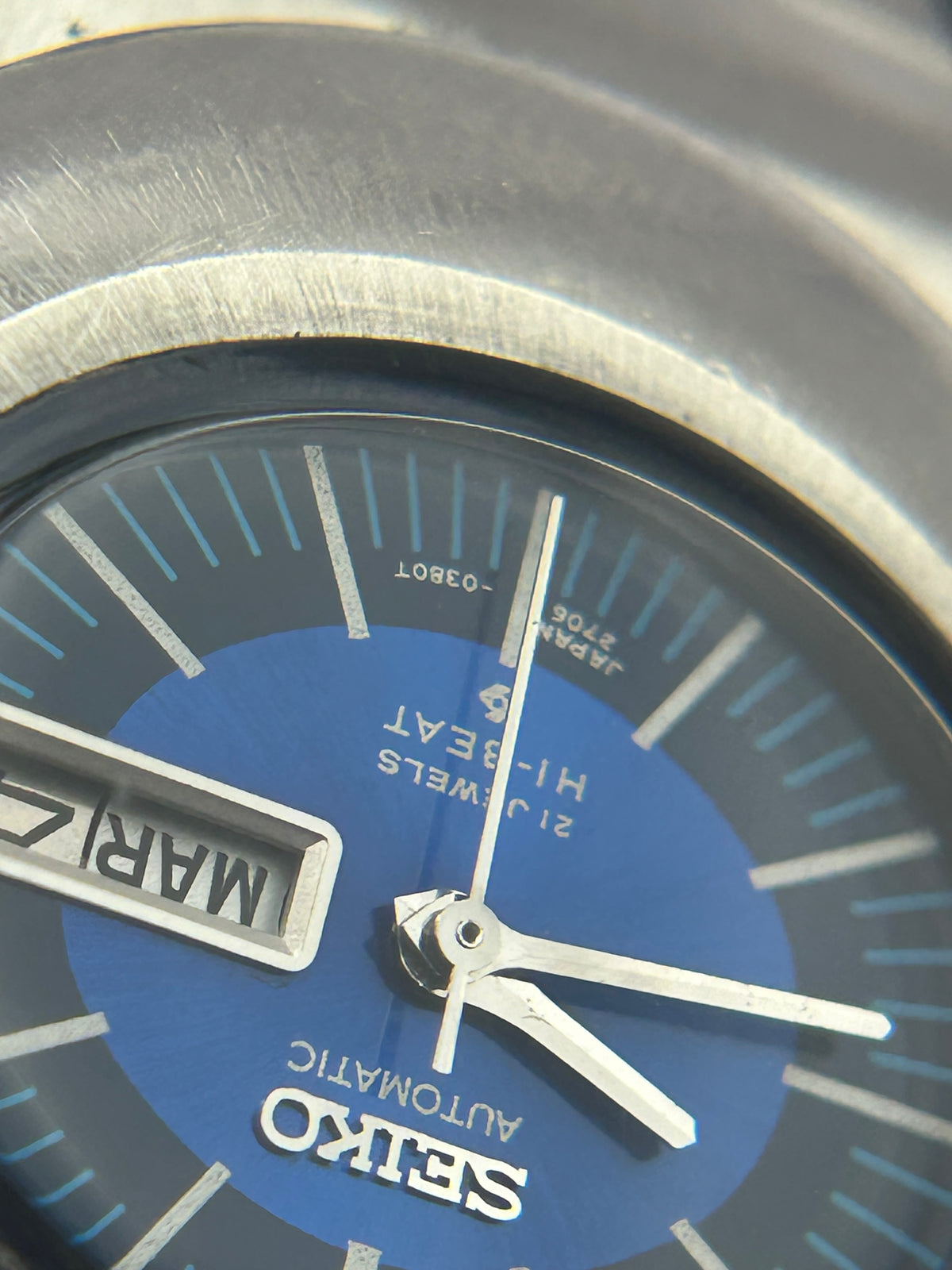 Seiko “UFO” Blue Dial