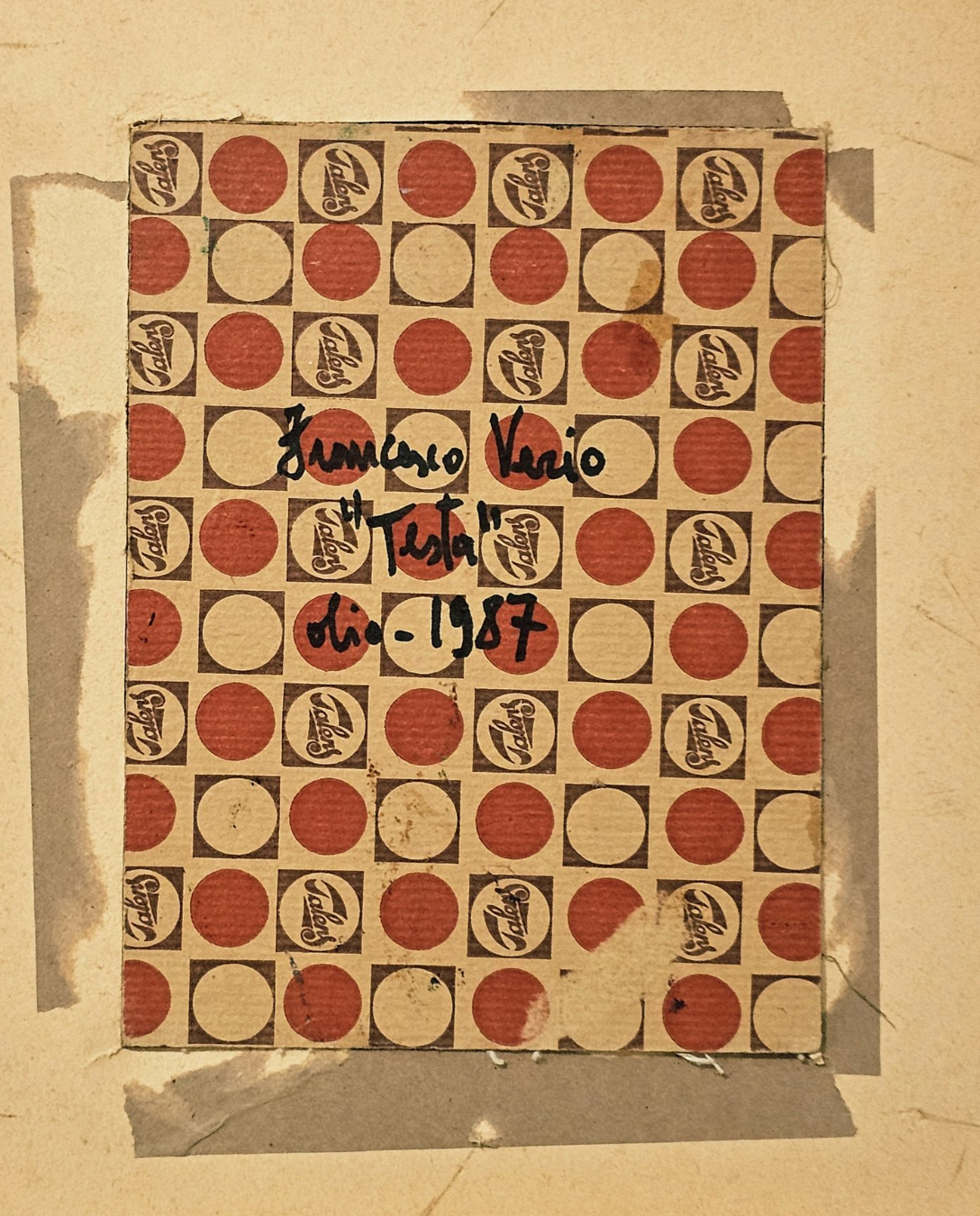 Francesco Verio (1959) - "Testa"